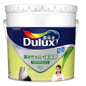 多樂士（dulux）A611 第二代五合一無添加 內墻乳膠漆 油漆涂料 墻面漆白色